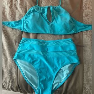 Zaful Two Piece Mesh Swimsuit